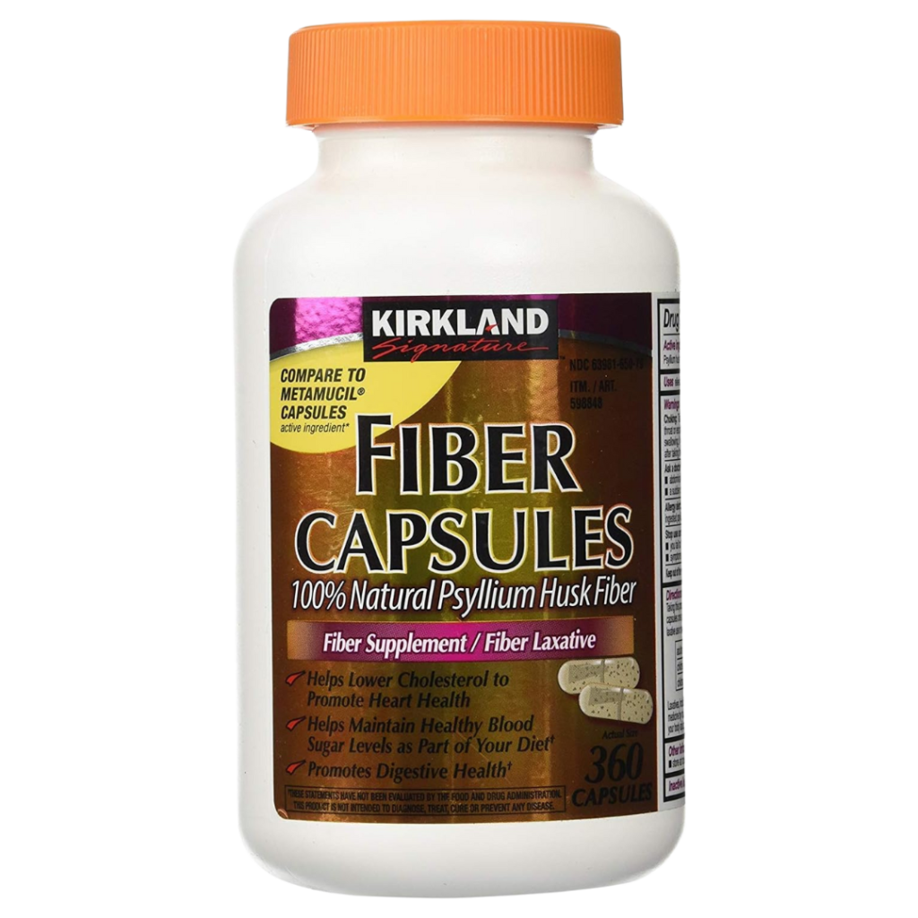 Fiber Supplements Capsules Kirkland