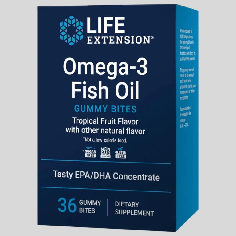 Life Extension Omega-3 Fish Oil Gummy Bites